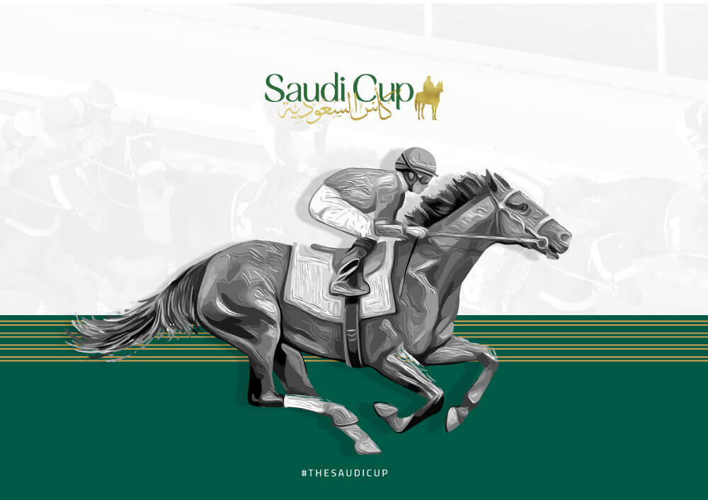 Saudi Cup 2023 horse race at King Abdulaziz Racecourse, promoted by a digital marketing agency, digital video marketing agency, and photography studio Riyadh.