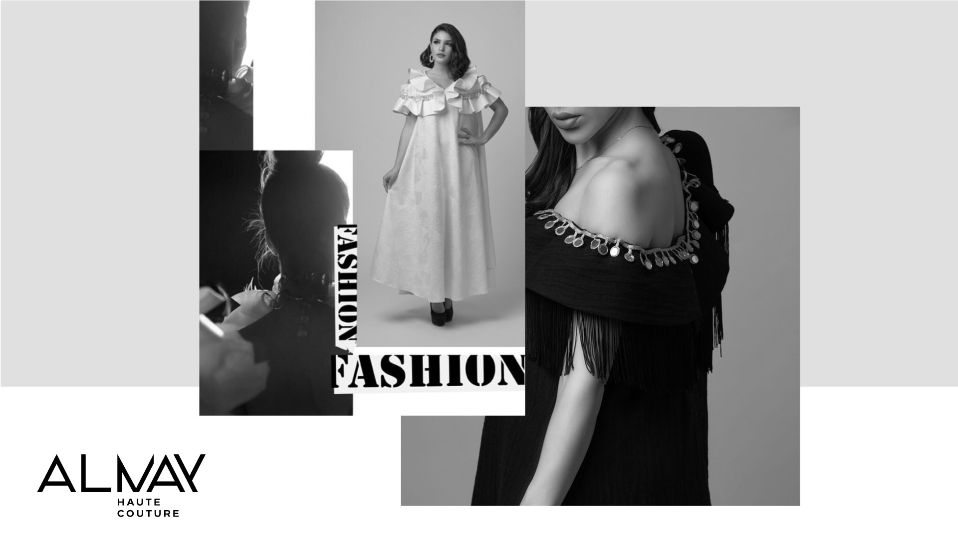 ALMAY Haute Couture fashion designs featuring elegant women’s dresses, created by a top Website Agency with expert website designing and Website Developers.