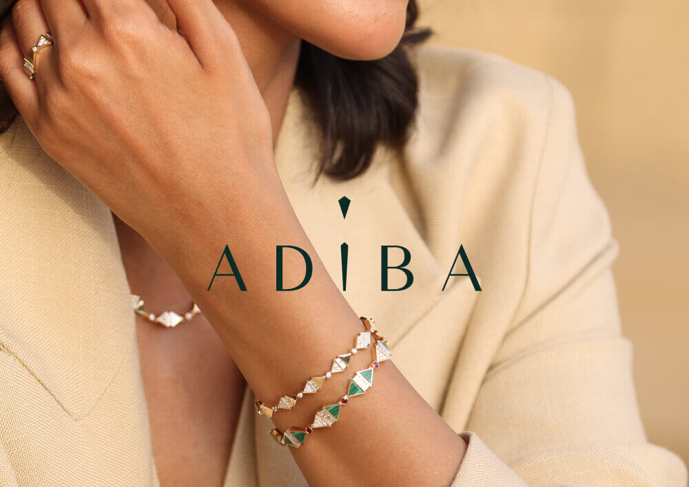 Handcrafted ADIBA Jewelry showcasing elegance and confidence